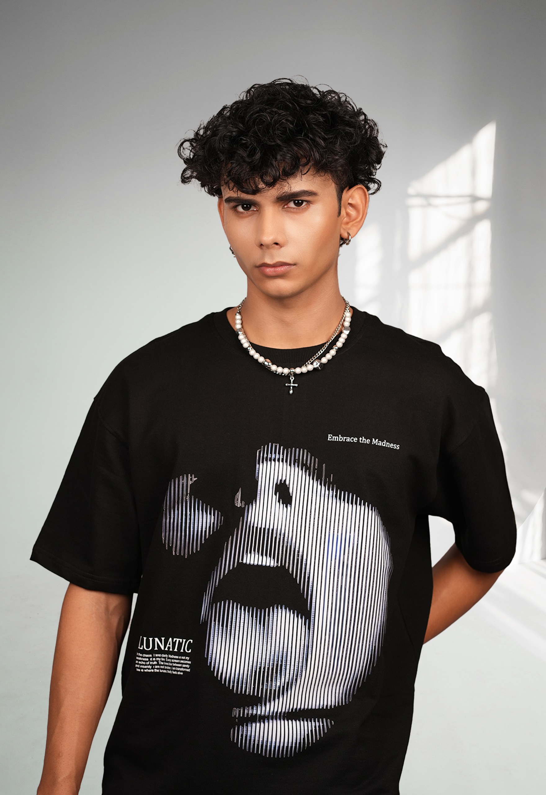 Home lunatic – embrace the madness graphic tee